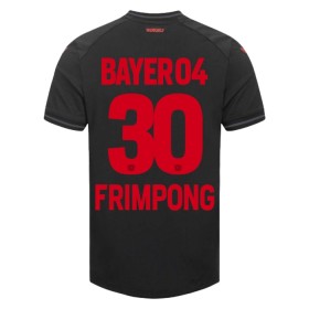 Günstige Fußballtrikots Bayer 04 Leverkusen Jeremie Frimpong 30 Heimtrikot 2023-24 Kurzarm